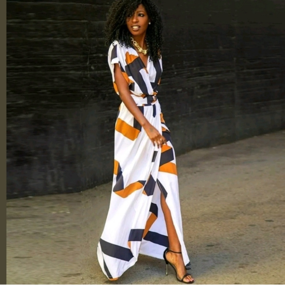 ❣️Last One❣️Beautiful Summer Maxi Dress NWT - Picture 3 of 8